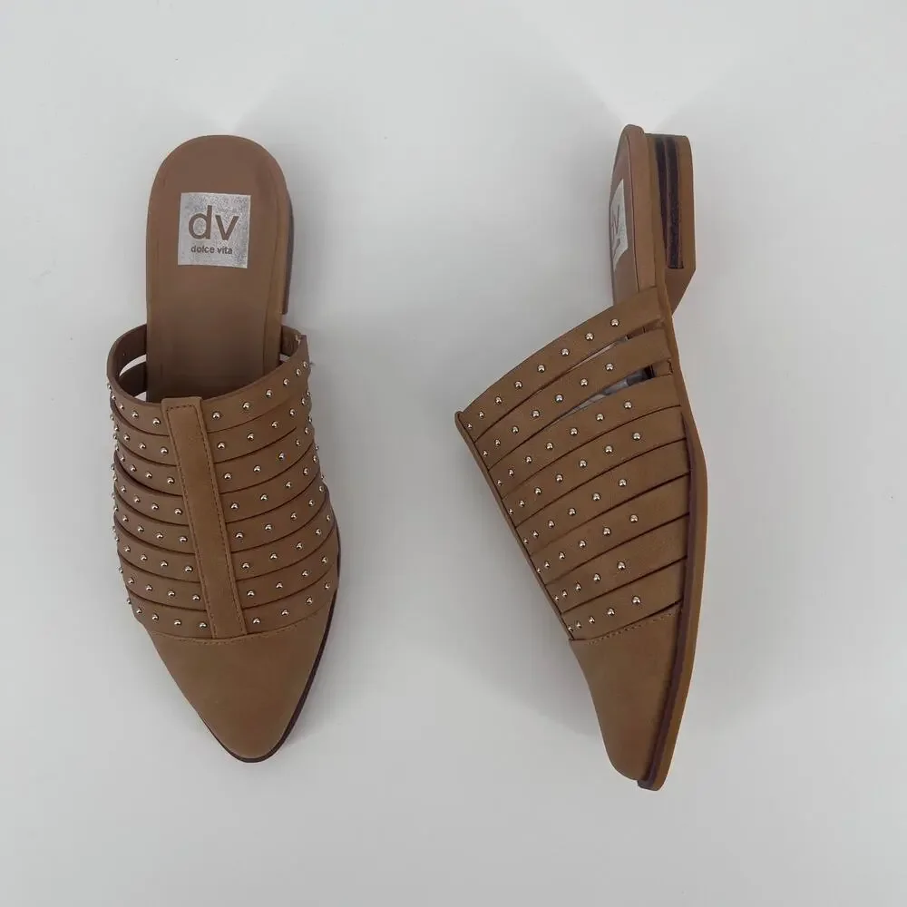 Dolce Vida Mule Flat Sz 8 womens